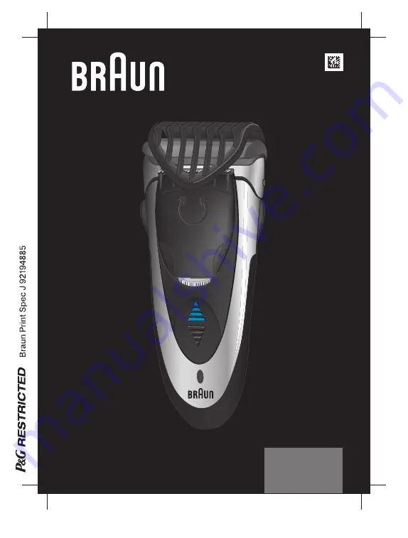 Braun MG5090 Скачать руководство пользователя страница 1