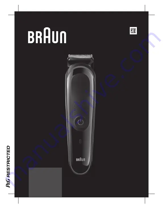 Braun MGK 3040 Скачать руководство пользователя страница 1