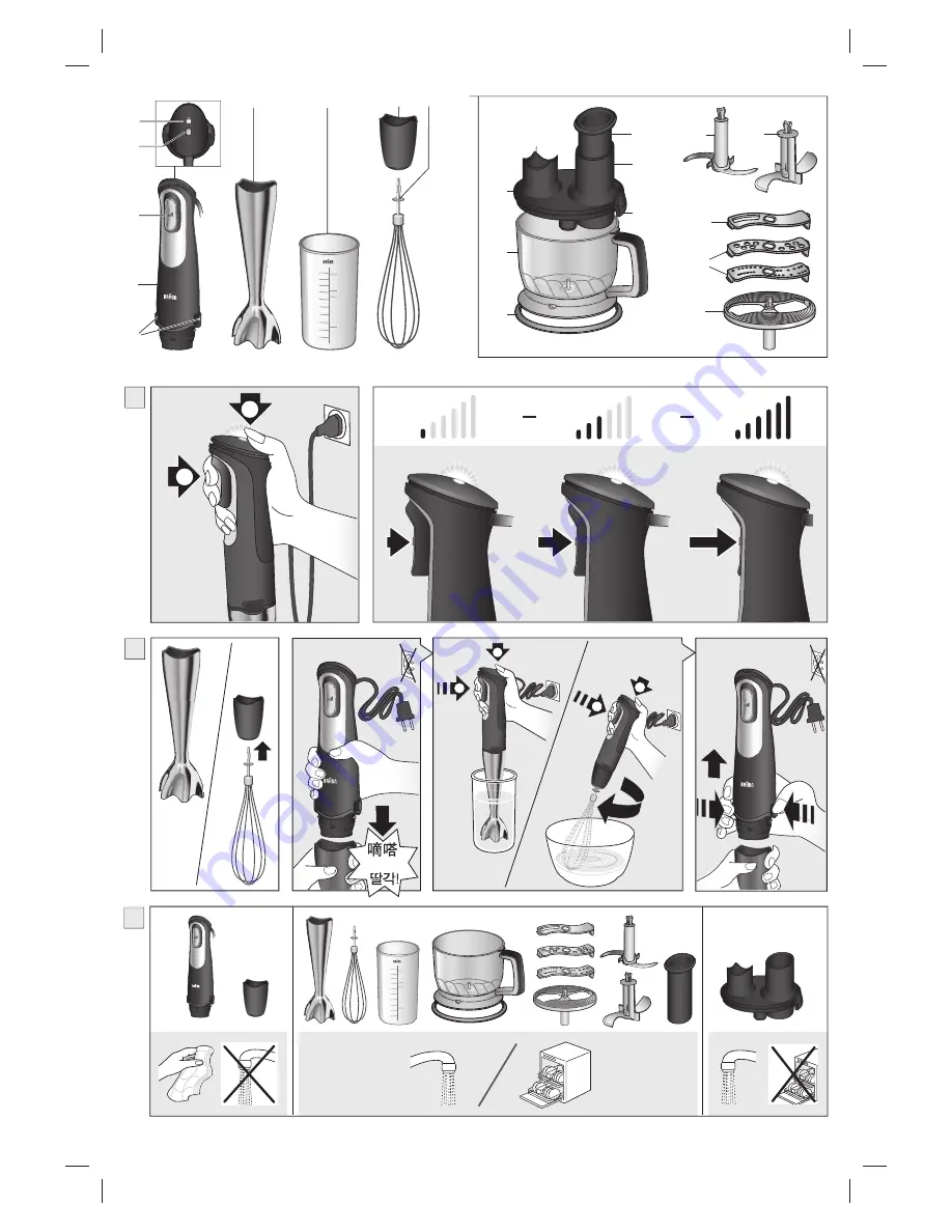 Braun Multiquick 7 MQ 775 Instruction Manual Download Page 3