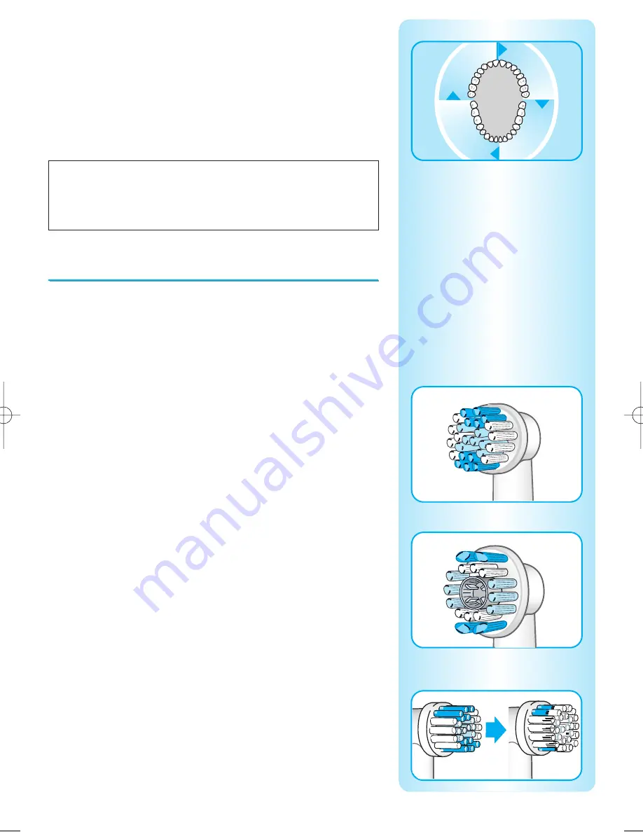 Braun Oral B ProfessionalCare 8000 Use Instructions Download Page 21