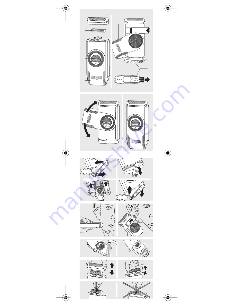 Braun PocketGo 550 Manual Download Page 1