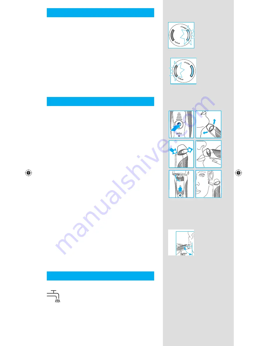 Braun Pulsonic 9565 Owner'S Manual Download Page 45