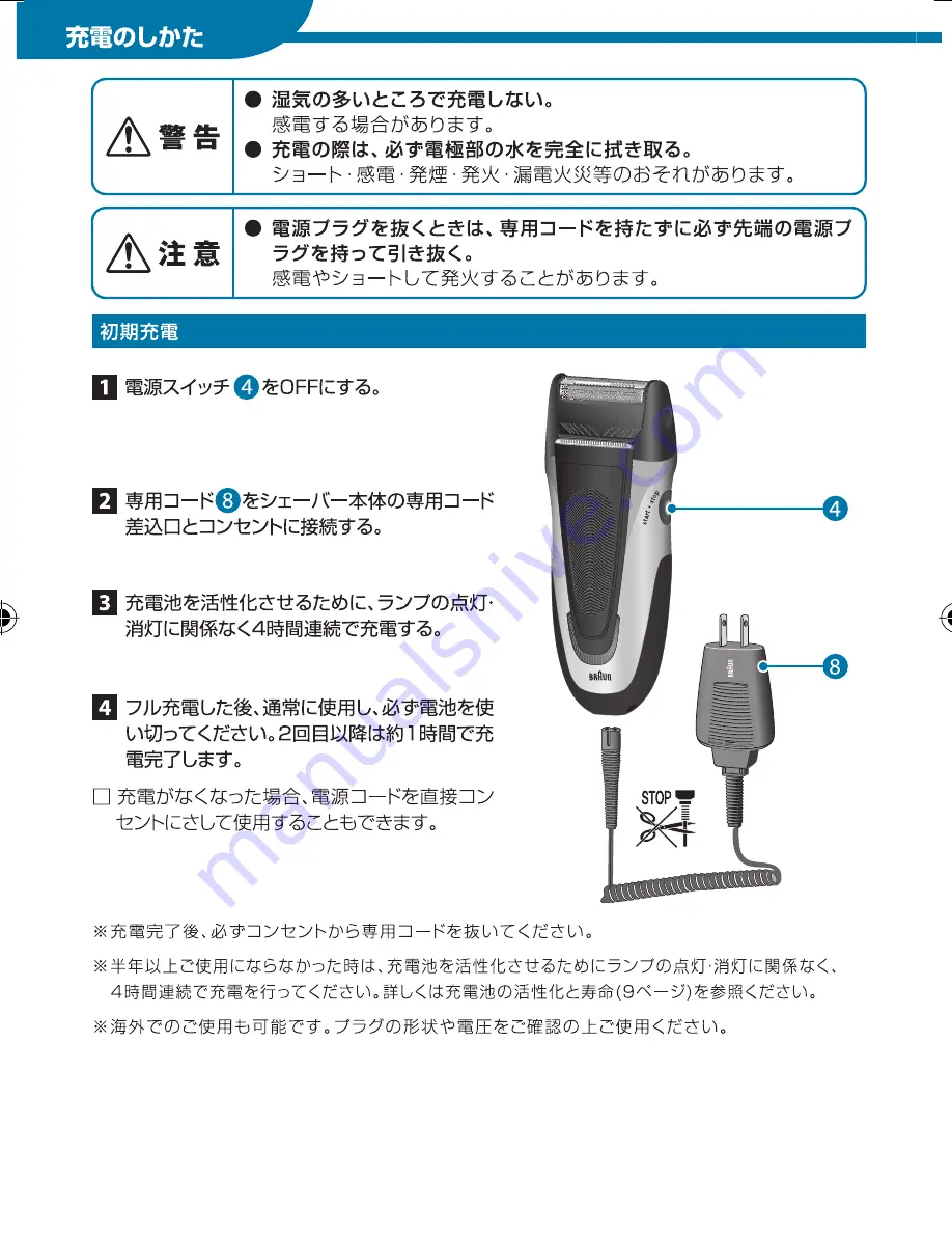 Braun SC1 Classic User Manual Download Page 8