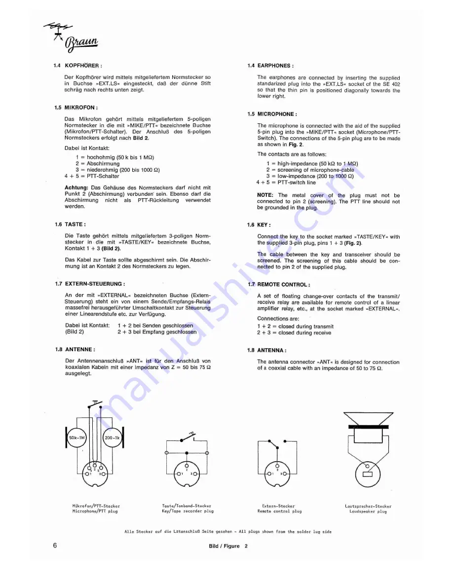 Braun SE 401 dig User Manual Download Page 5