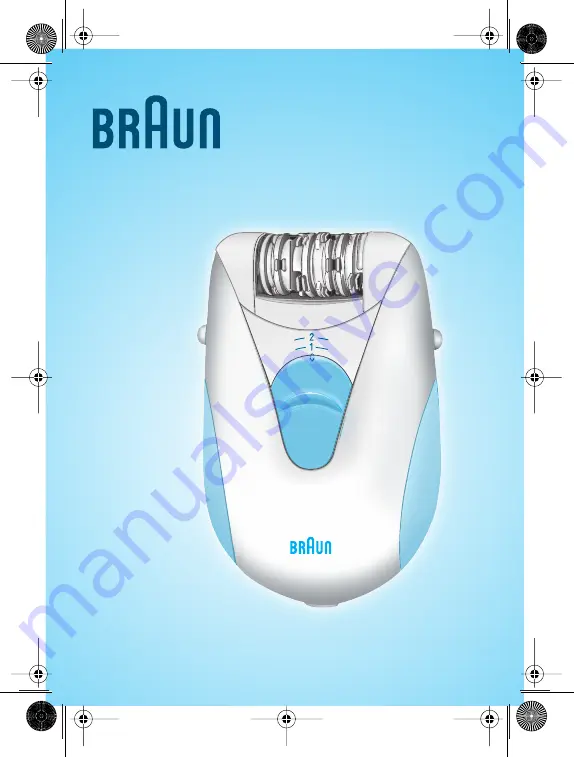 Braun Silk epil EverSoft 2170 Скачать руководство пользователя страница 1