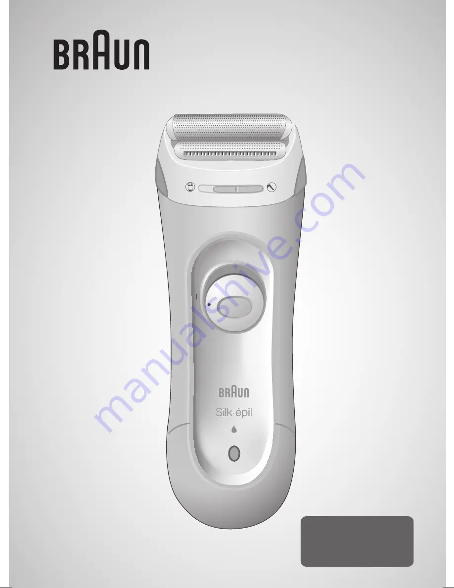 Braun Silk epil Legs & Body LS 5560 Скачать руководство пользователя страница 1