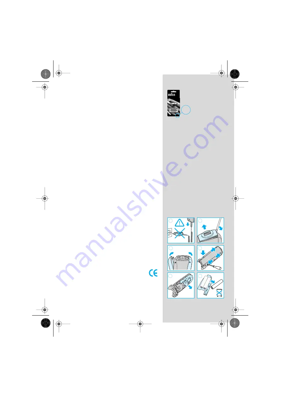 Braun Syncro 7630 Manual Download Page 7