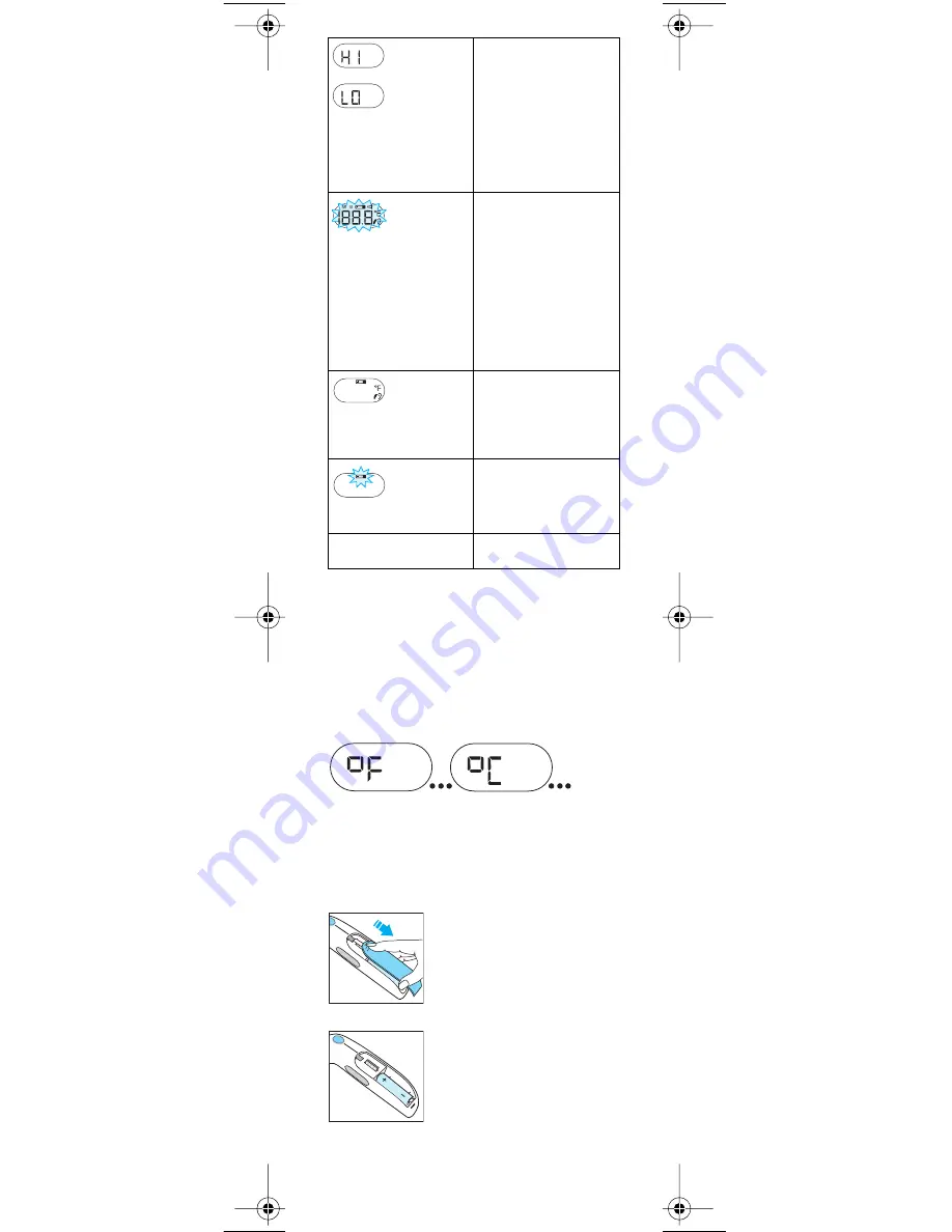 Braun ThermoScan IRT 3020 CO User Manual Download Page 5