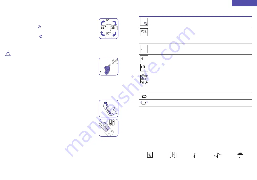 Braun ThermoScan IRT 6020 Manual Download Page 9