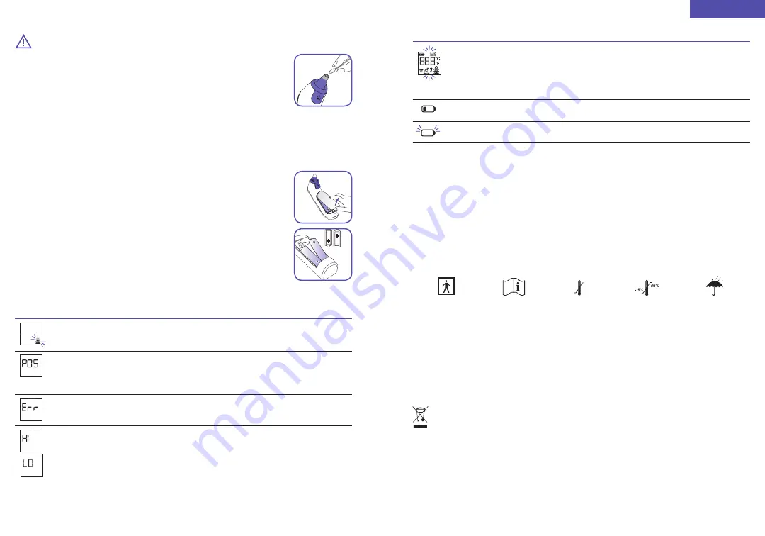 Braun ThermoScan IRT 6020 Manual Download Page 25