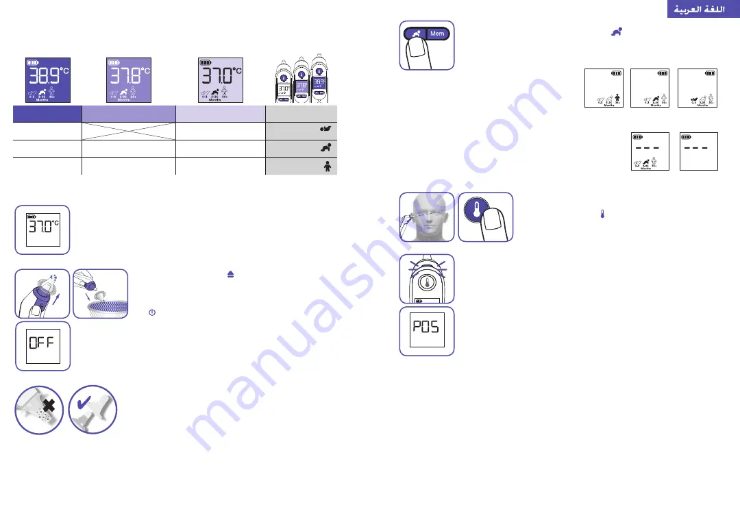 Braun ThermoScan IRT 6020 Manual Download Page 36