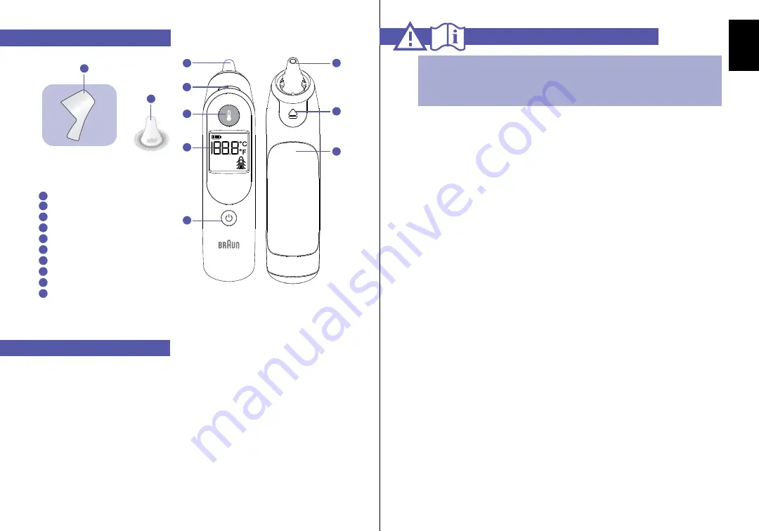 Braun ThermoScan IRT6030CA Manual Download Page 9