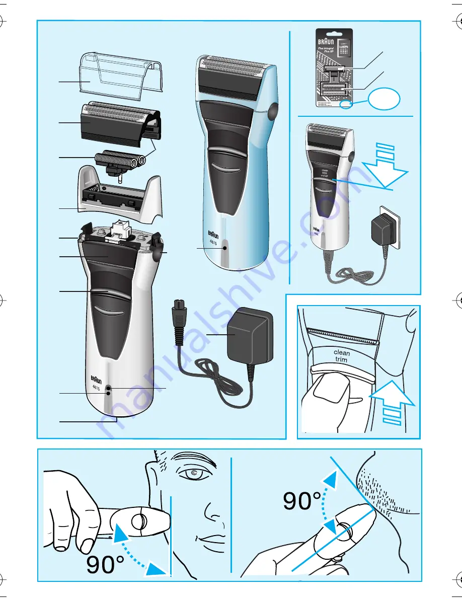 Braun Twin Control 4605 User Manual Download Page 2