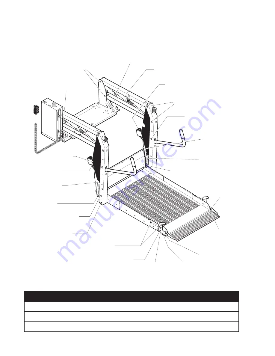 BraunAbility Century 2 NCL954 Service Manual Download Page 12