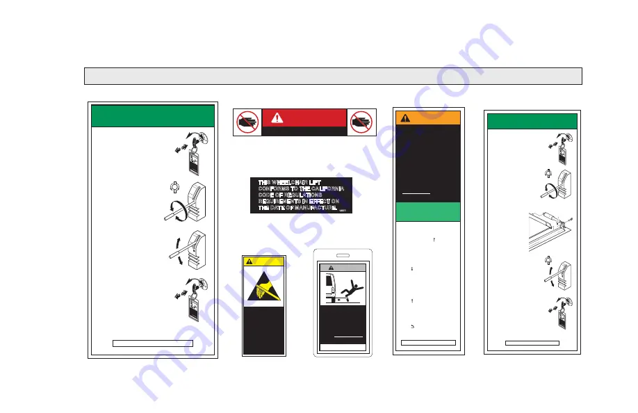 BraunAbility Under-Vehicle Lift NUSP34S31X48RWO Operator'S Manual Download Page 37