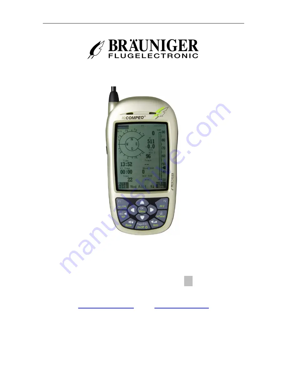 Brauniger IQ-Compeo+ Short Form Manual Download Page 1