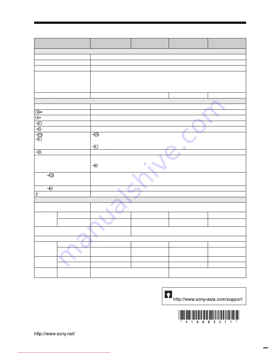 Bravia KLV-22BX300 Operating Instructions Manual Download Page 32