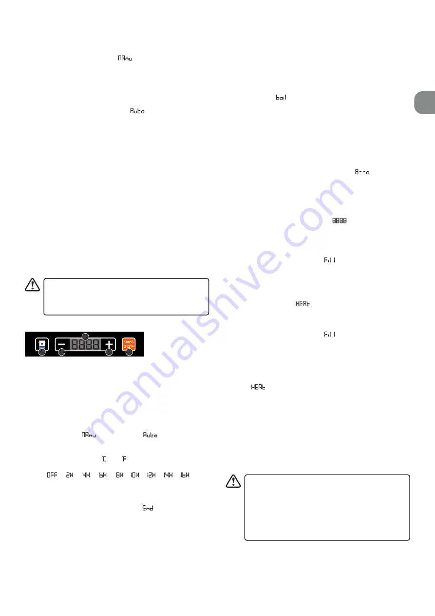 BRAVILOR BONAMAT 8.060.351.81002 HWA 3 Instructions For Use Manual Download Page 5