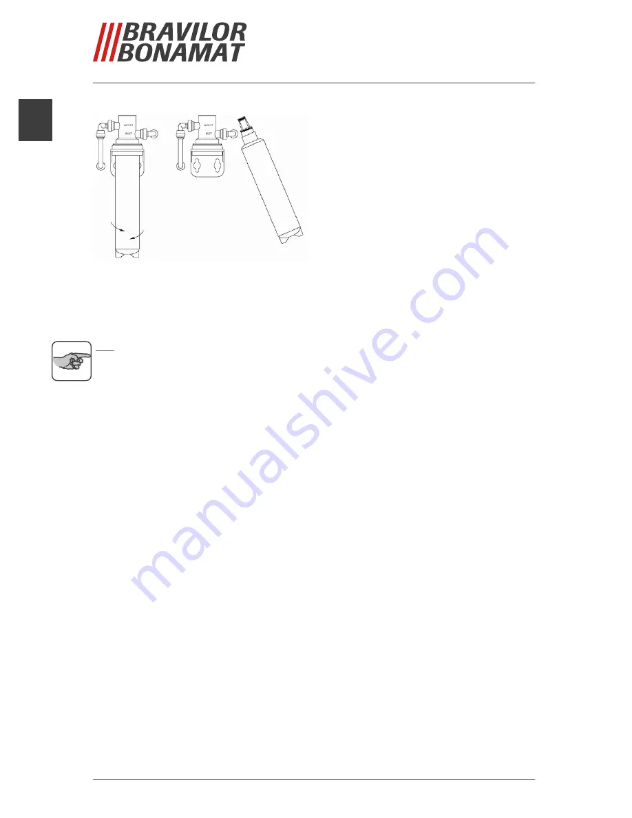 BRAVILOR BONAMAT Type I CHILL-003 Operating Instructions Manual Download Page 8