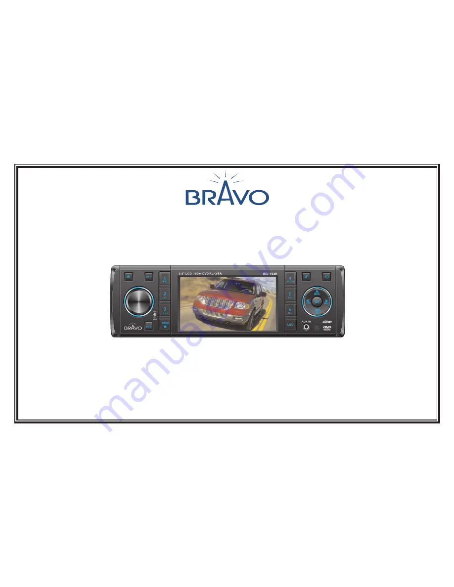 Bravo IND-1035 User Manual Download Page 1