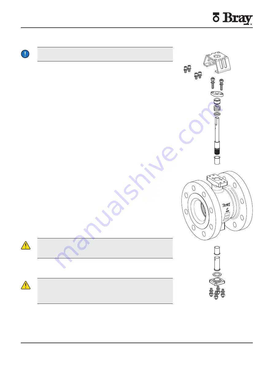 Bray FLOW-TEK 19 Series Installation, Operation And Maintenance Manual Download Page 24