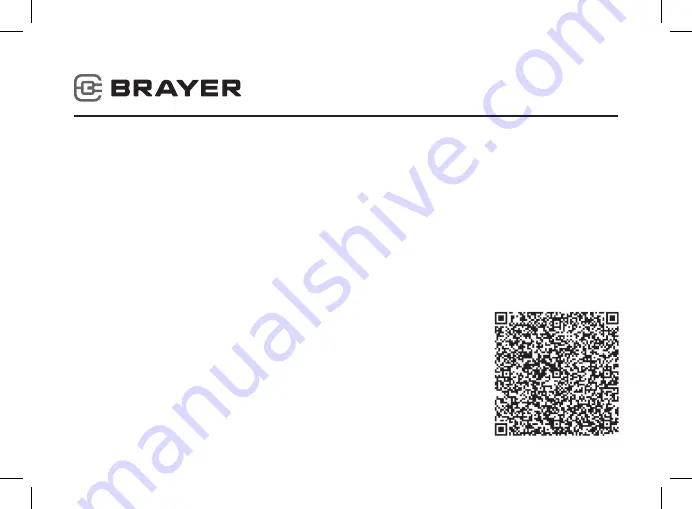 BRAYER BR2700 Скачать руководство пользователя страница 1