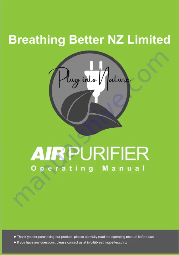 Breathing Better NZ BB02 Скачать руководство пользователя страница 1