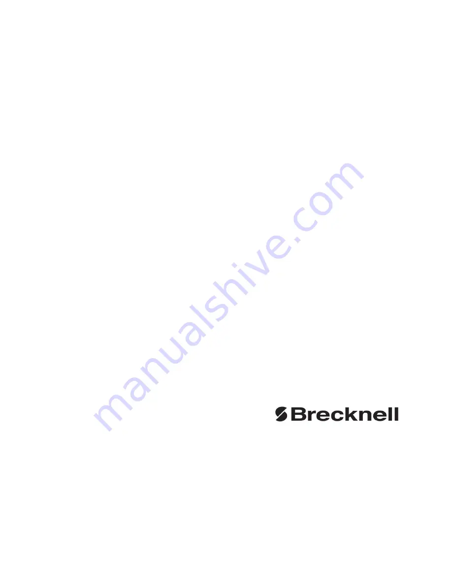 Brecknell 405-LCD User Manual Download Page 17