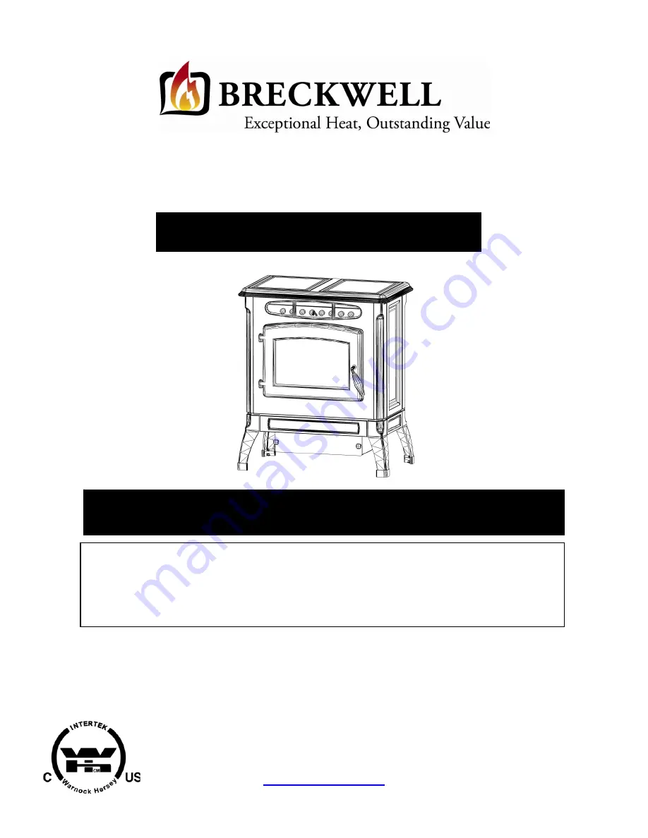 Breckwell Classic Cast P4000 Maintenance & Cleaning Download Page 1