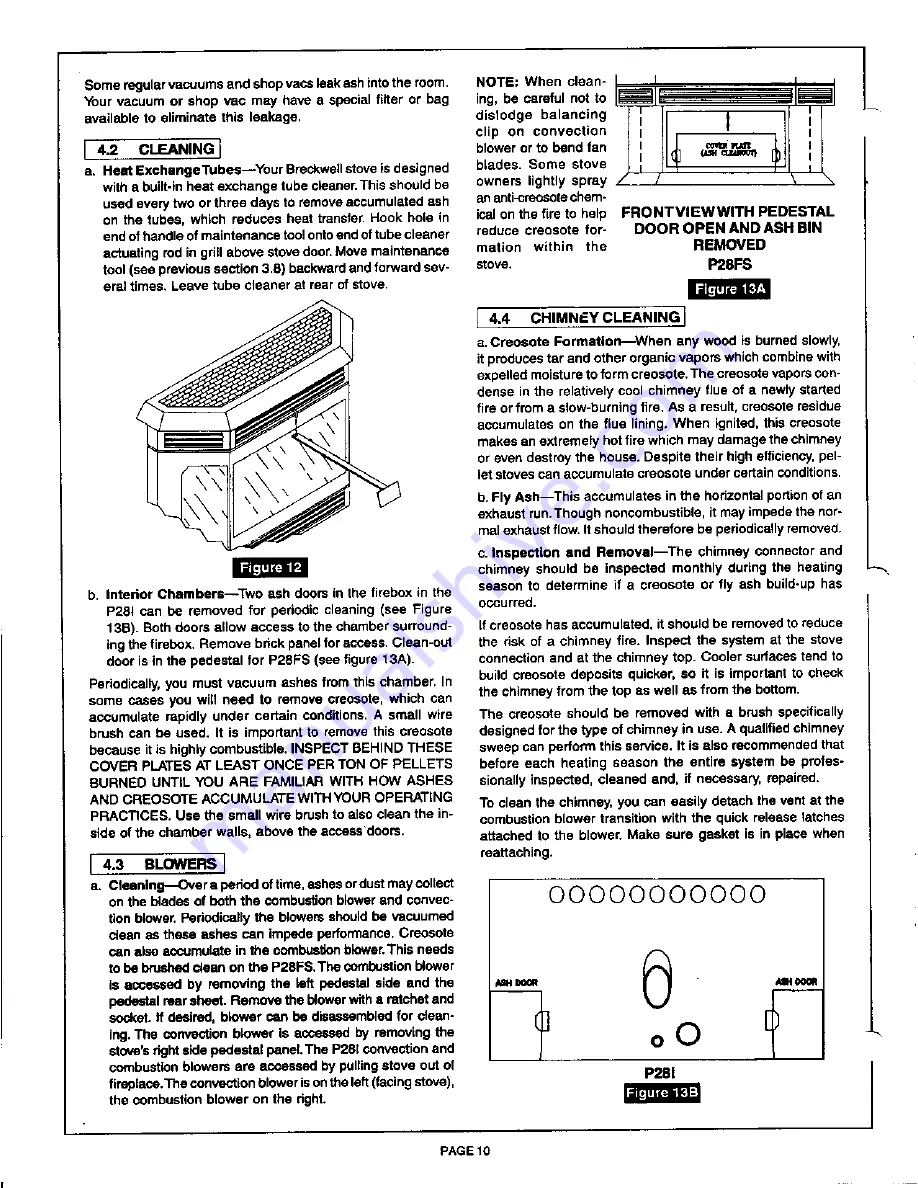 Breckwell P28FS Owner'S Manual Download Page 10