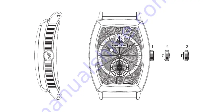 Breguet 5410BR/12/9VV Скачать руководство пользователя страница 2