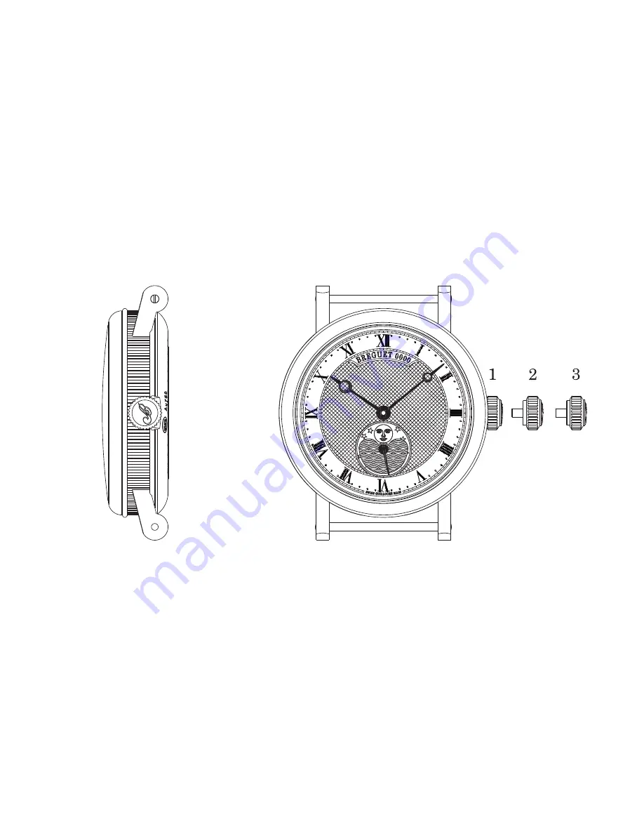 Breguet 9087 Instructions For Use Manual Download Page 3