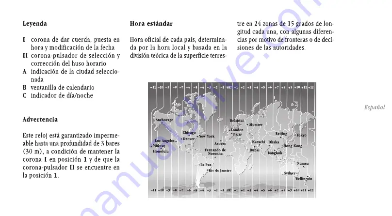 Breguet CLASSIQUE HORA MUNDI 5727 Instructions For Use Manual Download Page 22