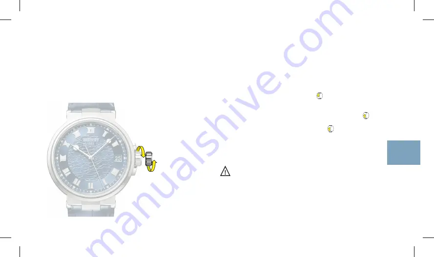 Breguet MARINE 5517 Instructions For Use Manual Download Page 34