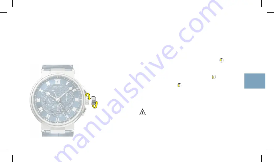 Breguet MARINE CHRONOGRAPHE 5527 Instructions For Use Manual Download Page 28