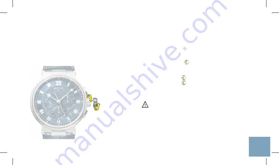 Breguet MARINE CHRONOGRAPHE 5527 Instructions For Use Manual Download Page 52