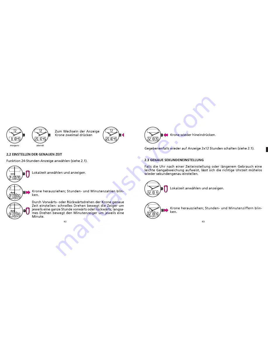 Breitling Aerospace Evo User Manual Download Page 33