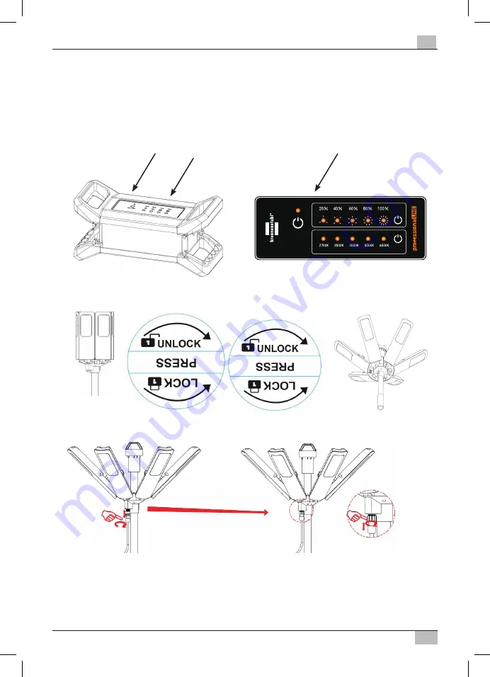 brennenstuhl JF9120CD Operating Instructions Manual Download Page 3