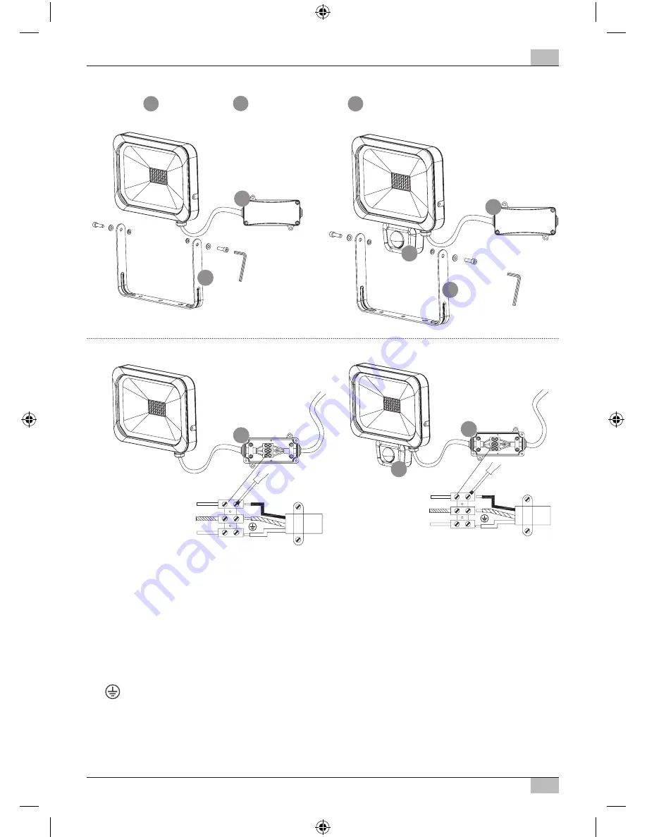 brennenstuhl ML DN 2810 FL 5M DE 3925 Operating Instructions Manual Download Page 5