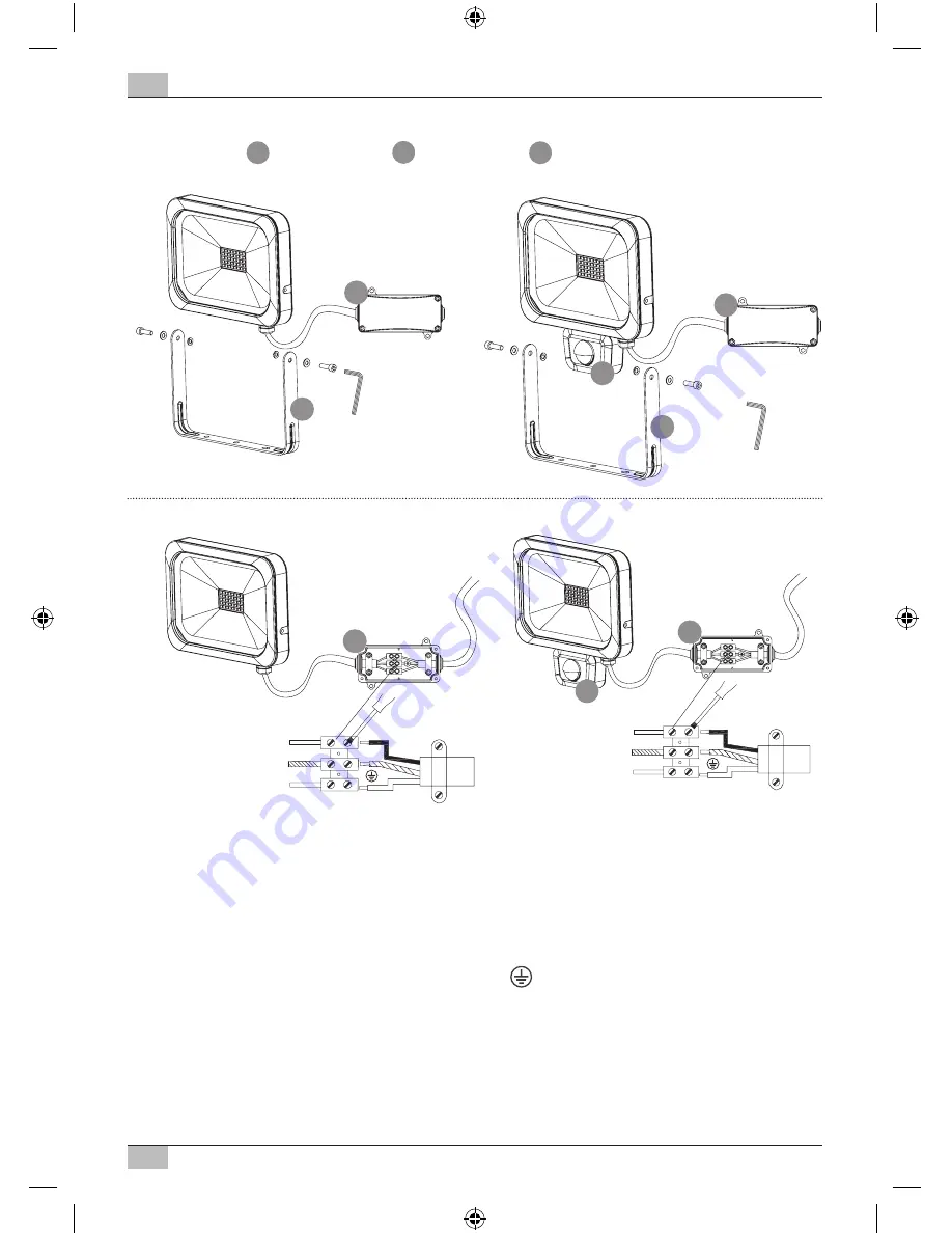 brennenstuhl ML DN 2810 FL 5M DE 3925 Скачать руководство пользователя страница 10