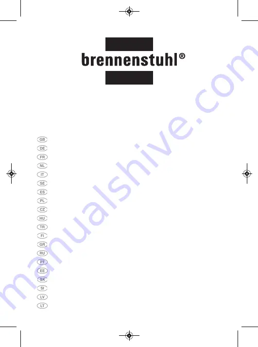 brennenstuhl PL 10 C IP44 Directions For Use Manual Download Page 1