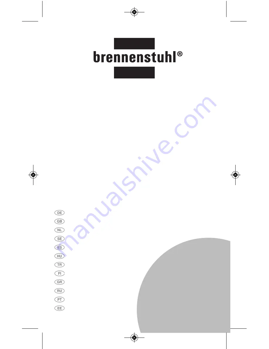 brennenstuhl RCS 2044 N Comfort Скачать руководство пользователя страница 1