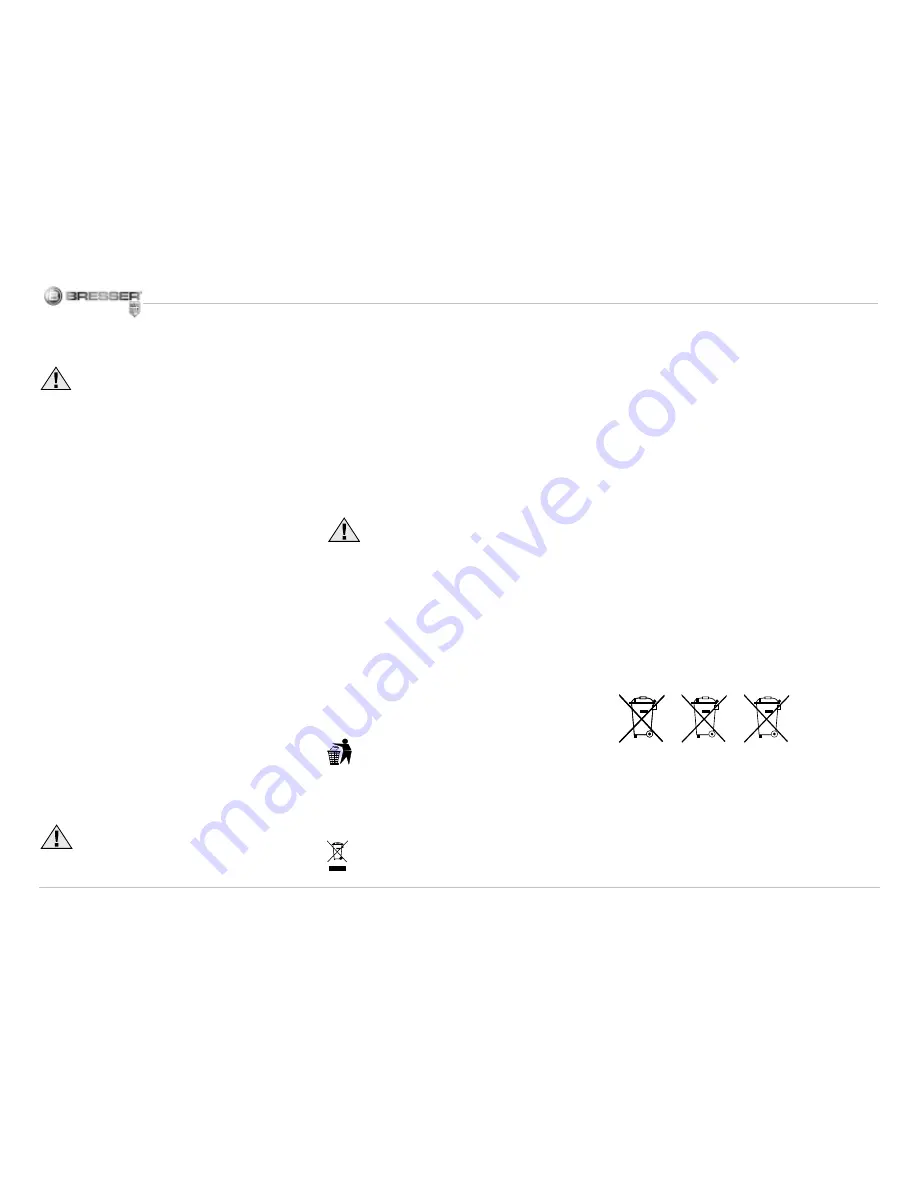 Bresser 88-47100 Operating Instructions Manual Download Page 36