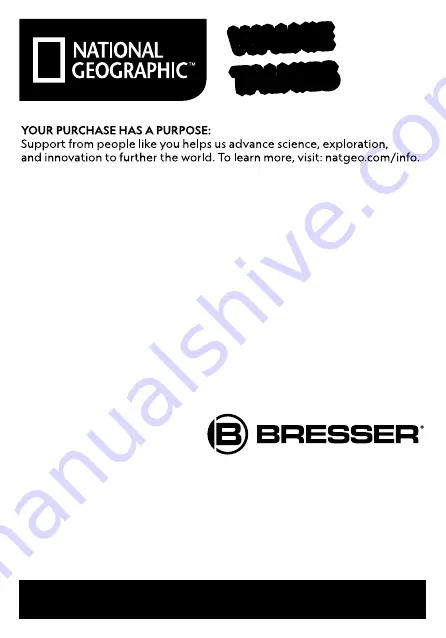 Bresser NATIONAL GEOGRAPHIC 9111400 Operating Instructions Manual Download Page 52