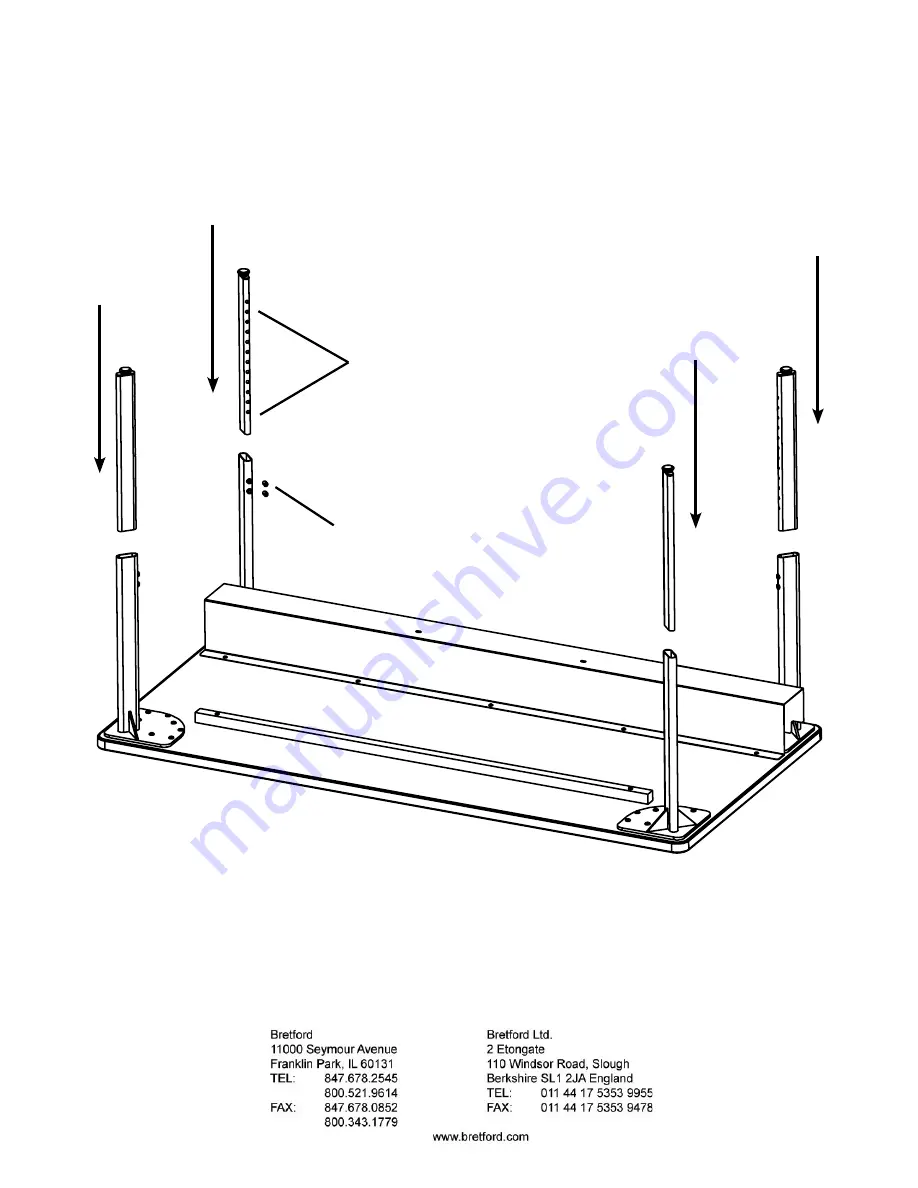 Bretford EDU 2.0 Assembly Instructions Manual Download Page 6