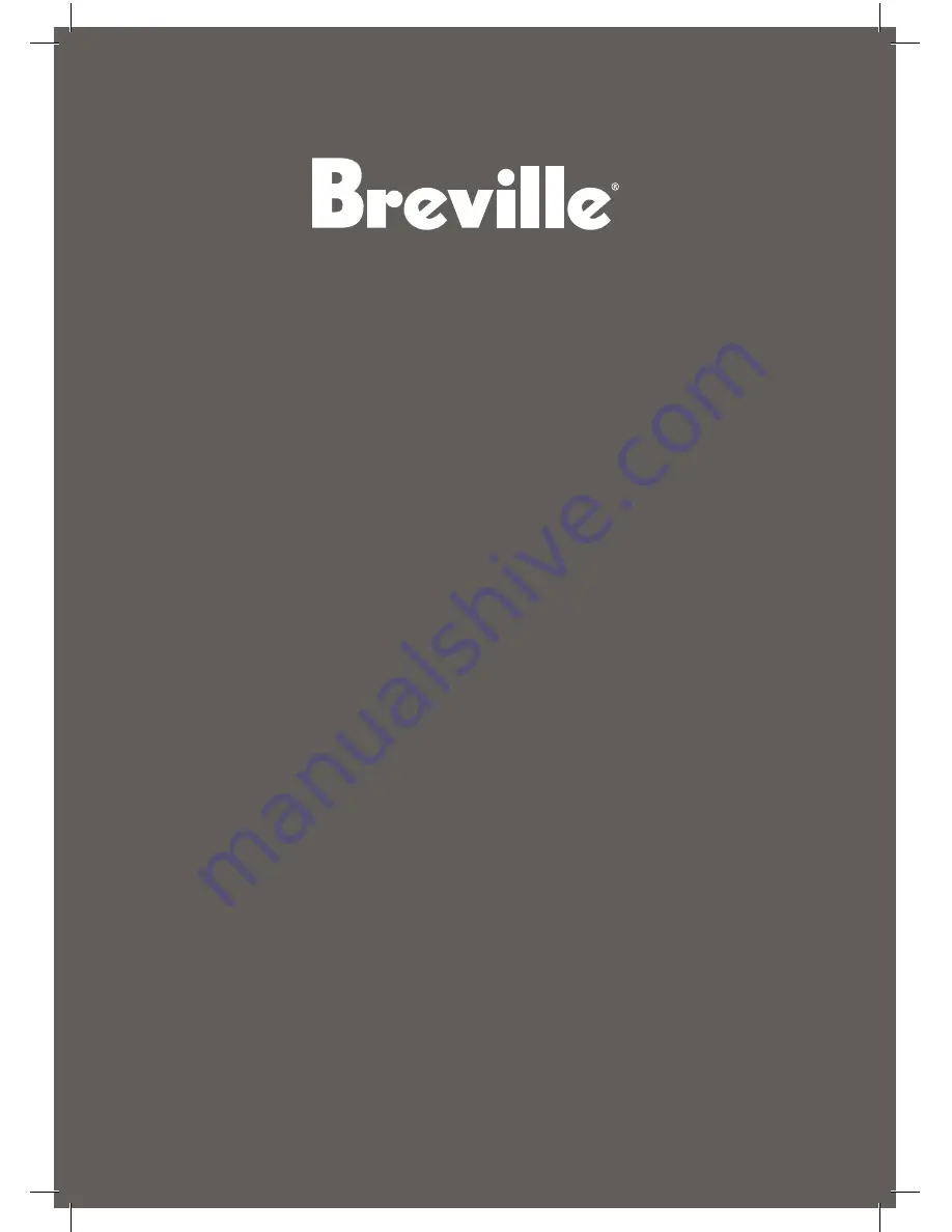 Breville BDF600XL Скачать руководство пользователя страница 58