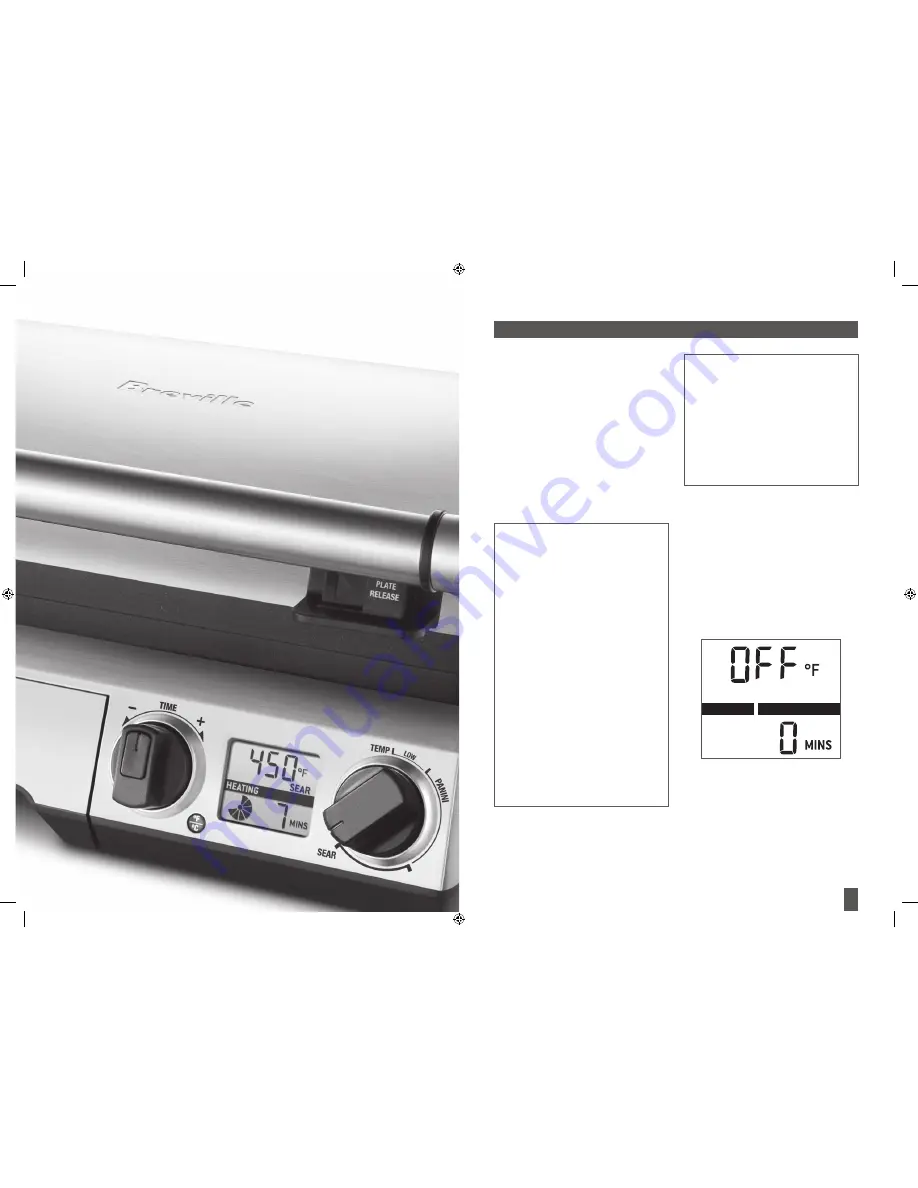 Breville BGR820XL Instruction Booklet Download Page 26