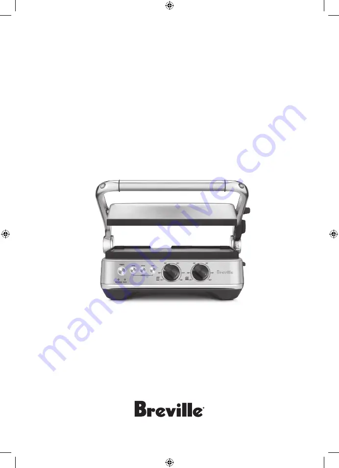 Breville Sear & Press BGR700 Instruction Book Download Page 15