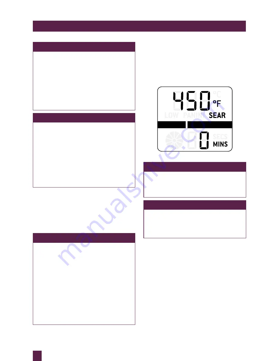 Breville Smart Grill BGR820XL/A Instruction Booklet Download Page 51