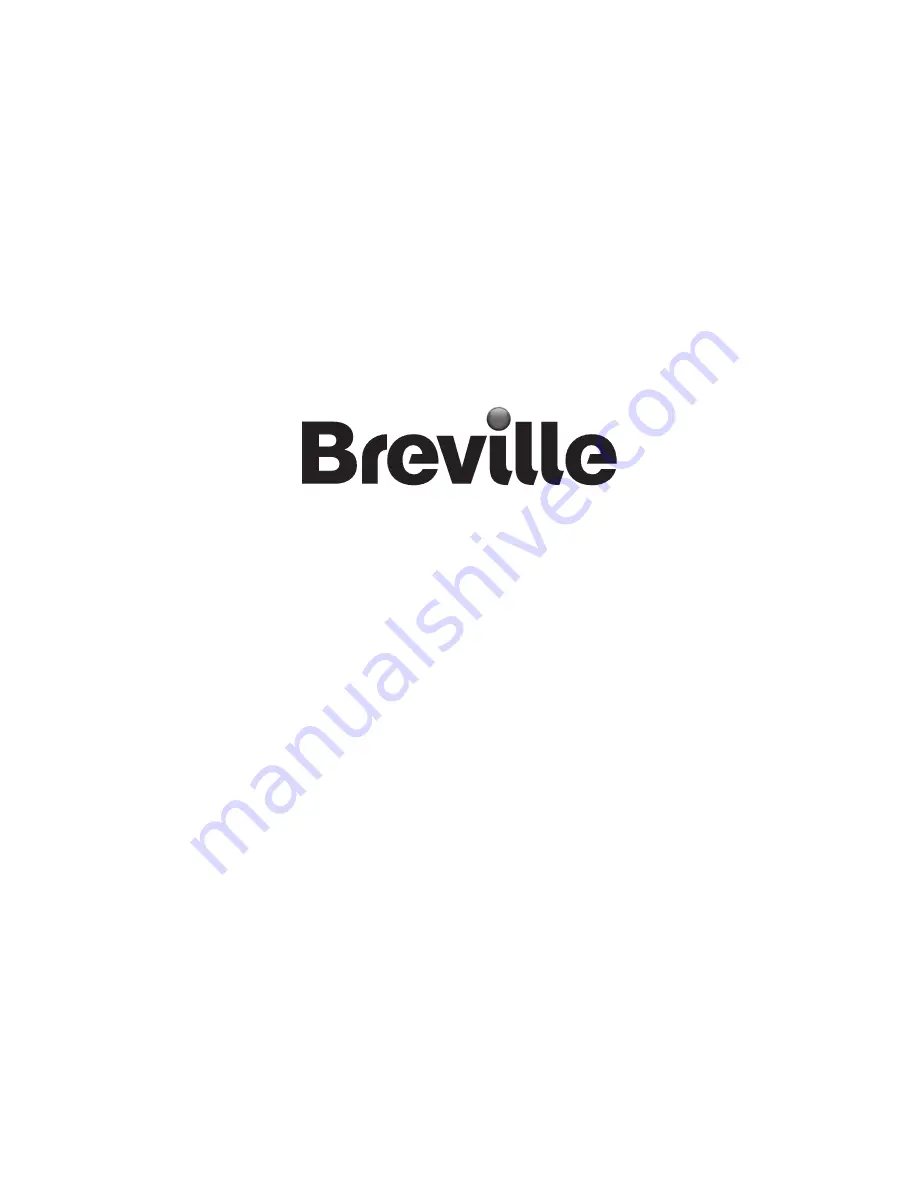 Breville vdf108 User Manual Download Page 20